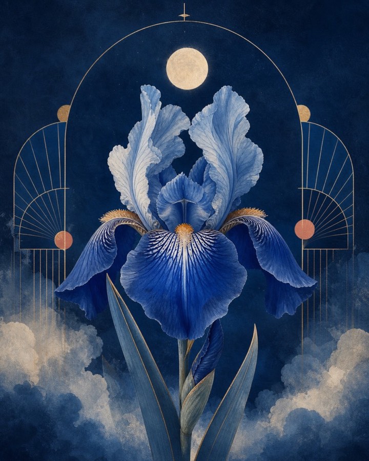 Moonlit Iris