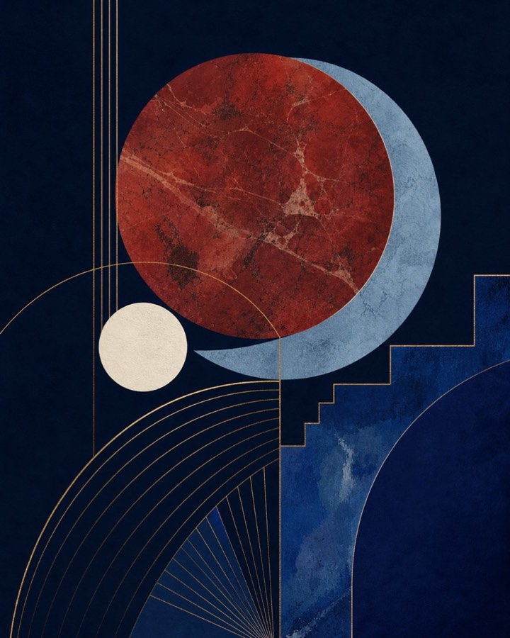 Red Marble Eclipse